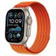 Pasek Tech-Protect Nylon Sport na Apple Watch 44 / 45 / 46 / 49 mm - pomarańczowy
