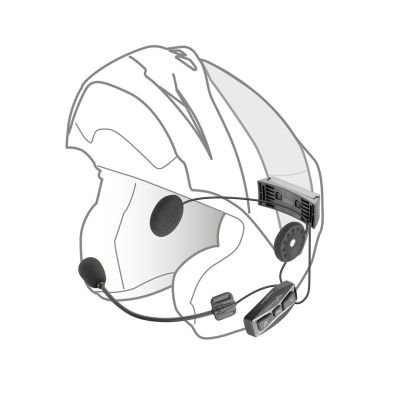 6. Interkom motocyklowy INTERPHONE U-COM 4, komplet na 1 kask