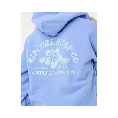 Bluza damska RIP CURL Surf Puff Heritage Hood P/P niebieska
