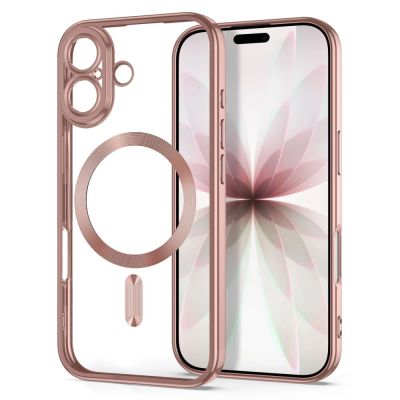 2. Etui Tech-Protect MagFlex na iPhone 17 - przezroczysto-różowe