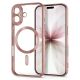 2. Etui Tech-Protect MagFlex na iPhone 17 - przezroczysto-różowe