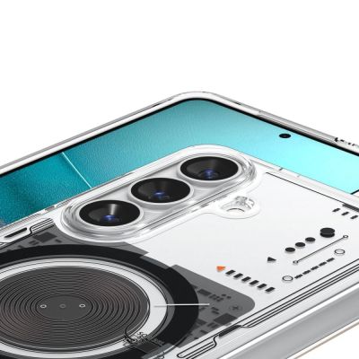 7. Etui Spigen Ultra Hybrid Mag MagSafe na Samsung Galaxy S26+ Neo One - przezroczyste