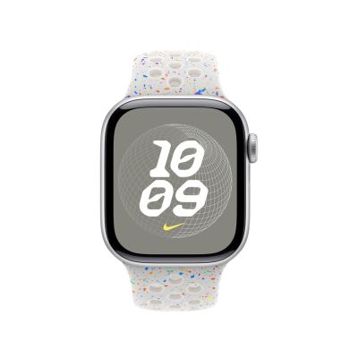 3. Pasek sportowy do zegarka Apple Watch Nike 40mm Pure Platinum (M/L)