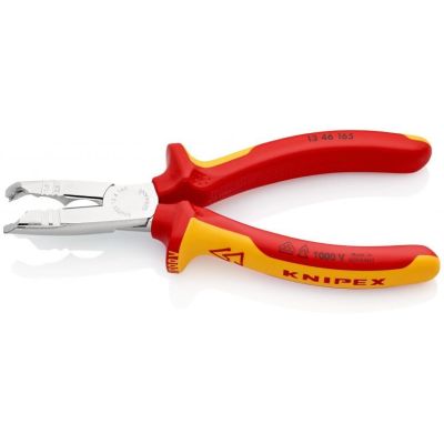 3. Knipex 13 46 165 narzędzie do zdejmowania izolacji Czerwony, Żółty