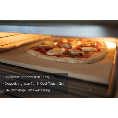 5. Nowy piec do pizzy Alfredo w kolorze srebrnym