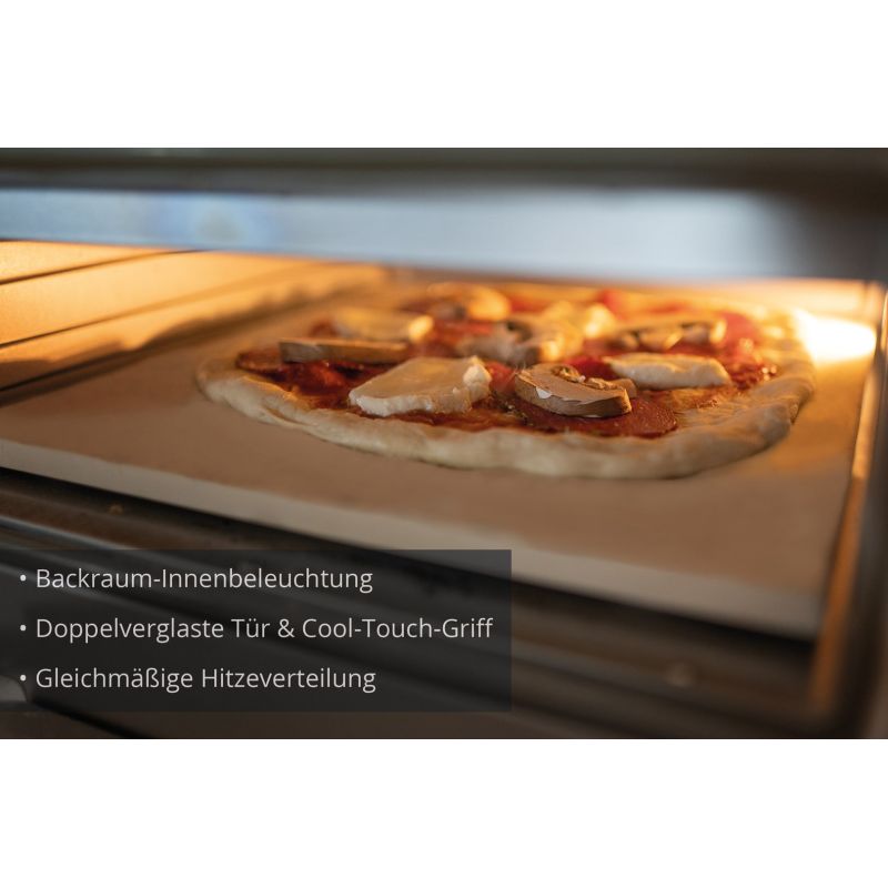 5. Nowy piec do pizzy Alfredo w kolorze srebrnym