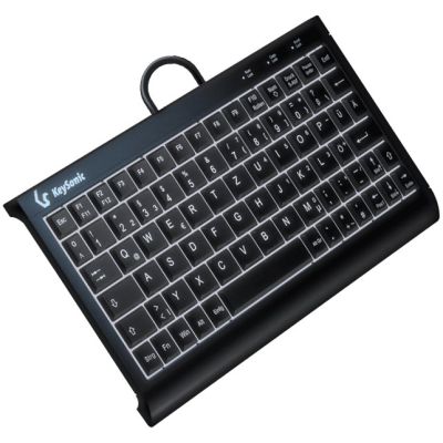 6. KeySonic KSK-3011ELC (DE) klawiatura Dom USB QWERTZ Niemiecki Czarny