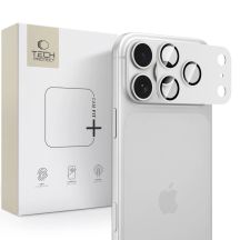 Szkło hartowane na aparat Tech-Protect Camfull Fit+ na iPhone 18 Pro - srebrne