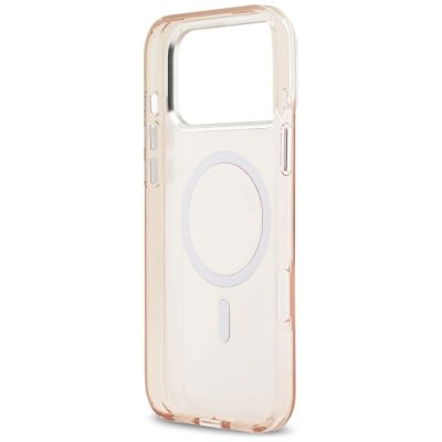 7. Etui Karl Lagerfeld IML Karl RSG Logo MagSafe do iPhone 17 Pro Max - różowe