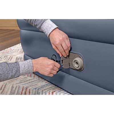 4. Bestway 6713I / 23 dmuchany materac Podwójny materac Szary Unisex