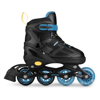9. Łyżworolki Spokey Quattro 4IN1 SPK-943432 roz. 30-33 BK/DBL