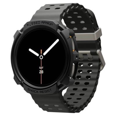 3. Etui Spigen Rugged Armor na Samsung Galaxy Watch 8 44 mm - czarny mat