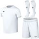 Komplet sportowy dla małych dzieci Nike Dri-Fit Park VIII biały HV8260 100 L
