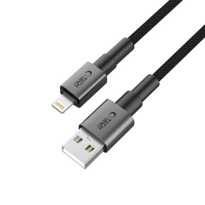 4. Kabel Tech-Protect UltraBoost DNA USB-A / Lightning 15W/2.4A 100 cm - szary