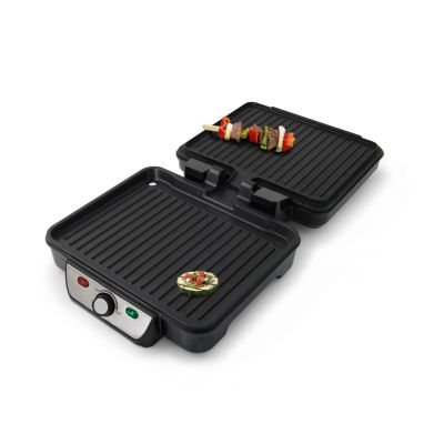 3. Grill elektryczny Esperanza Provolone EKG007 (stołowy-zamknięty; 1800W; kolor inox)