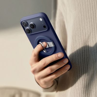 8. Etui AMAZINGTHING Minimal Air na iPhone 17 Pro Max kompatybilne z MagSafe - niebieskie