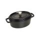 2. Garnek żeliwny owalny Staub - 3.2 ltr, Czarny