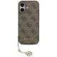 2. Etui Guess 4G Charms Collection MagSafe na iPhone 17 - brązowe