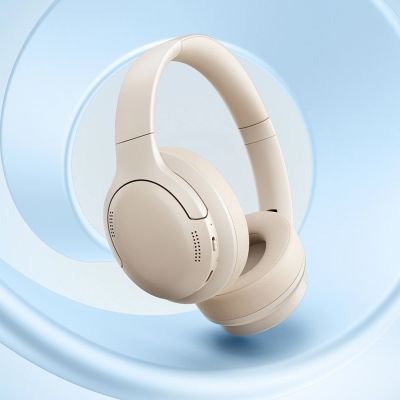 6. Słuchawki bezprzewodowe Baseus Bass BH1 Lite nauszne Bluetooth 6.0 - białe