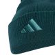 7. Czapka adidas New Logo Beanie Cuff zielona JX5747