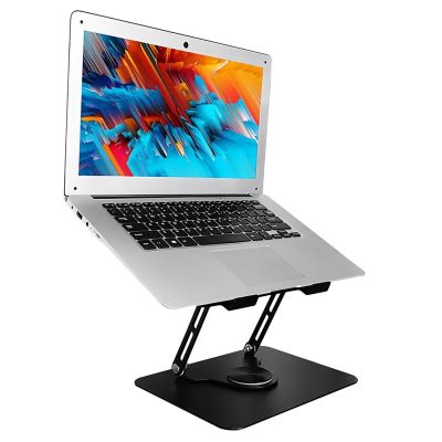 8. MEDIA-TECH REGULOWANA, OBRACANA, ERGONOMICZNA PODSTAWKA POD LAPTOPA LAPTOP STAND ROTO MT2662