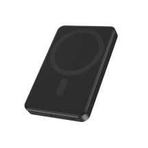 GEMBIRD POWERBANK Z ŁADOWANIEM BEPRZEWODOWYM 15W 5000MAH, CZARNY