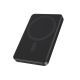 GEMBIRD POWERBANK Z ŁADOWANIEM BEPRZEWODOWYM 15W 5000MAH, CZARNY