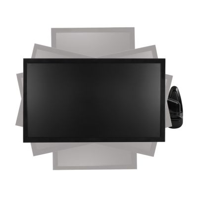 11. Uchwyt ścienny do monitora Arctic W1-3D z technologią podnośnika gazowego 8kg - 33cm (13") - 81.3cm (32") - 75x75mm - 100x100mm