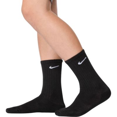 5. Skarpety dla dzieci Nike Everyday Cush Crew 6 par czarne SX6910 010