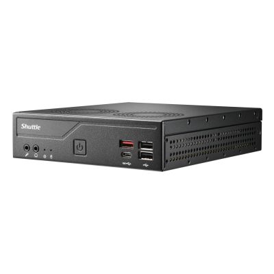 2. Shuttle Slim PC DH810 Wielkość PC 1.35L Czarny LGA 1851 (Socket V1)