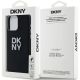 8. Etui DKNY Liquid Silicone Metal Logo na iPhone 15 Pro Max - czarne