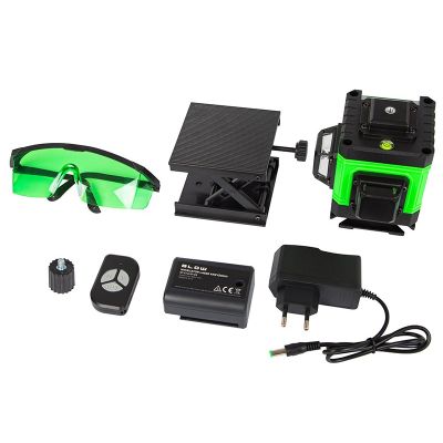 2. Miernik niwelator GT-C1 BLOW laser krzyżowy poziomica - 12 liniowy 3D