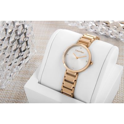 5. Zegarek Damski CALVIN KLEIN Minimalistic T Bar 25200140 + BOX