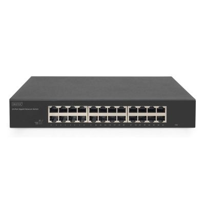 3. Digitus 24-portowy przełącznik gigabitowy, 19-calowy, niezarządzalny