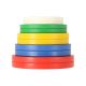4. Zestaw talerzy olimpijskich Bumper 2x (0.5kg,1kg,1.5kg,2kg,2.5kg) HMS CBRS Set