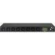 Inter-Tech PDU SA-0816 rozdzielacz zasilania PDU 8 x gniazdo sieciowe Czarny