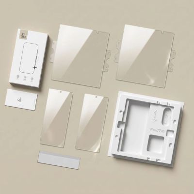 7. Zestaw ochronny 2x szkło hartowane Tech-Protect Glass Fit+ + 2x Folia hydrożelowa Tech-Protect Hydro Flex+  4in1 na Samsung Galaxy Z Fold 8 Ultra