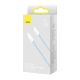7. Kabel Baseus Dynamic Series 20W USB-C - Lightning 1m - niebieski
