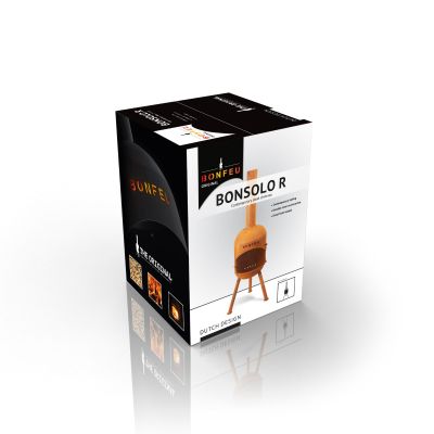 10. Kominek ogrodowy Bonfeu Bonsolo rdzawy 3401R