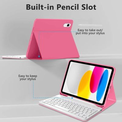 4. Etui Tech-Protect SC Pen na iPad 10.9” 10 / 2022 / 11” 11 / 2025 - różowe