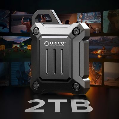 8. Kieszeń dyskowa wzmocniona Orico XAM2 M.2 2230 USB-C 3.2 taktyczna - czarna