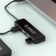 4. Hub USB-A Orico FL01 stacja dokująca 4x USB-A 2.0 - czarny
