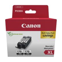 Canon 0318C010 nabój z tuszem 2 szt. Oryginalny Wysoka (XL) wydajność Czarny