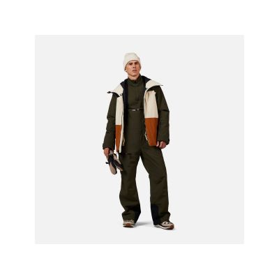 2. Spodnie narciarskie męskie ROSSIGNOL Outerlimits Insulated BIB zielone