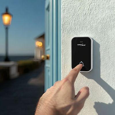 12. GREENBLUE DZWONEK BEZPRZEWODOWY BEZBATERYJNY KINETYCZNY GB157 B