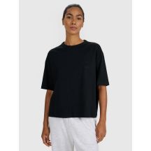T-shirt oversize z nadrukiem damski 4F 4FRSS25TTSHF2979-20S