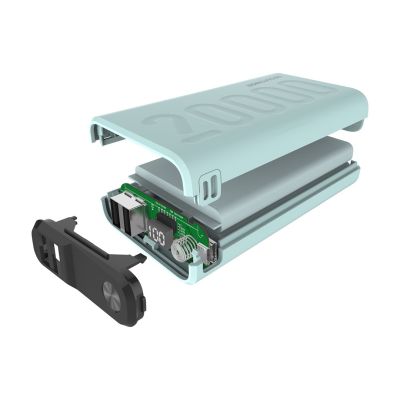 4. RealPower PB-20000PD+ Nutopia 20000 mAh Niebieski