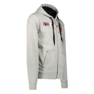 3. Bluza męska Geographical Norway GORMA MEN 100 EO +BS (WT1880H/GN-BLENDED GREY)