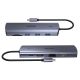 3. UNITEK HUB USB-C 9W1, HDMI, VGA, SD, RJ45, 3X USB-A, PD 100W