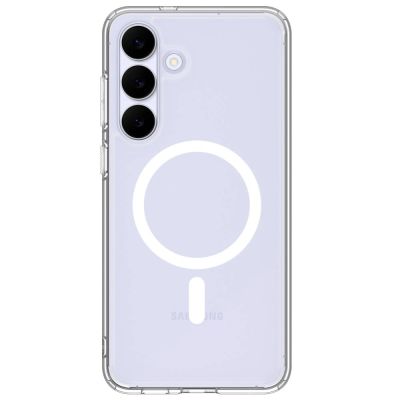 2. Etui Spigen Ultra Hybrid Mag MagSafe na Samsung Galaxy S25 FE - przezroczysto-białe
